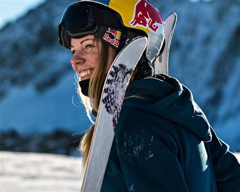 Professional skier Lisa Zimmermann: Slopestyler。